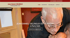 Desktop Screenshot of osteopathe-paris16.com