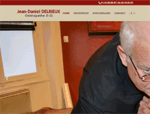 Tablet Screenshot of osteopathe-paris16.com